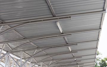 installing Hains metal roofing