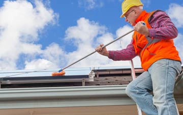 Hains soft wash roof cleaning